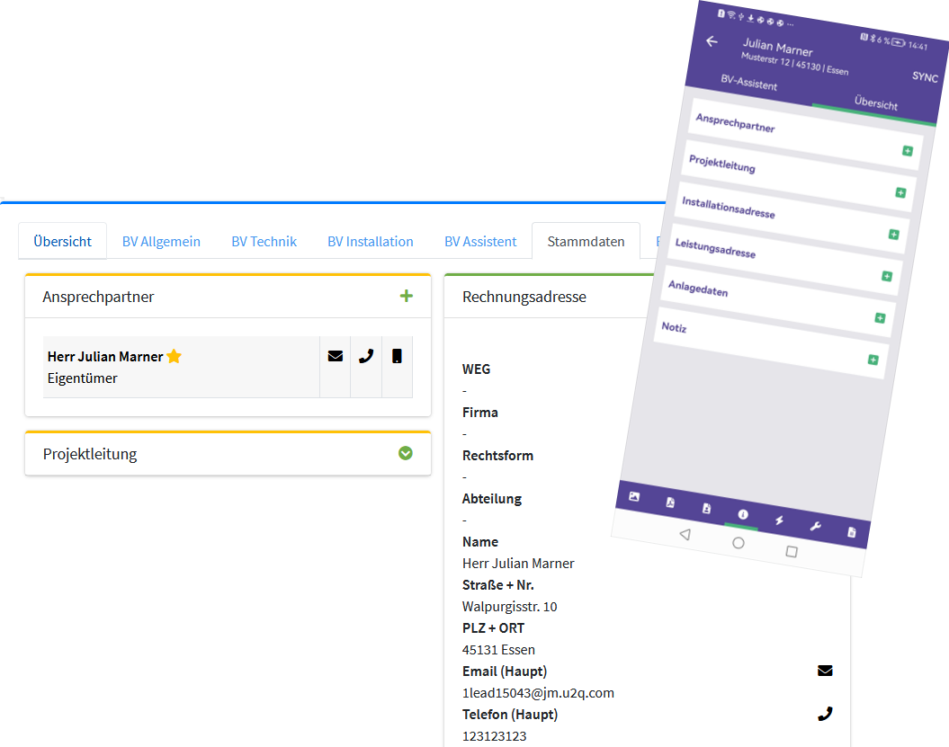 Screenshot API Grafik